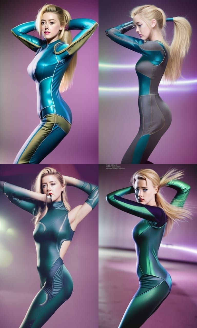 Samus Aran Zero Suit Metroid Professional Photograph