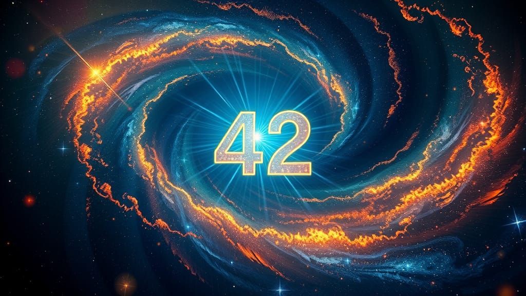 Ethereal Number 42 at the Nexus of Galaxies