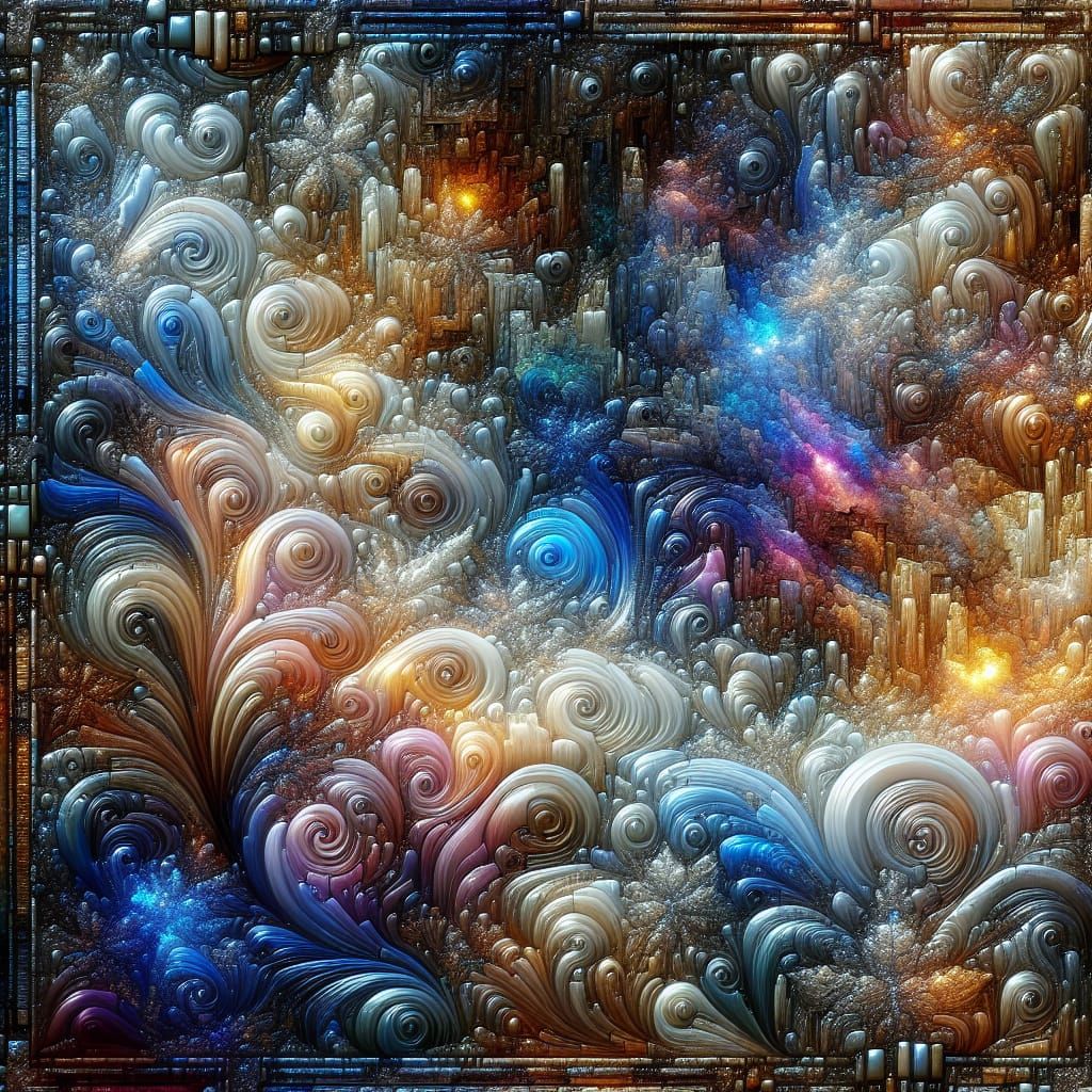 Ethereal Beauty in Dimensional Photograph Style