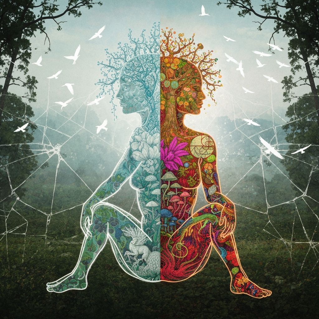 Surreal Mindscape: Fantasy Kingdom and Biomechanical Art