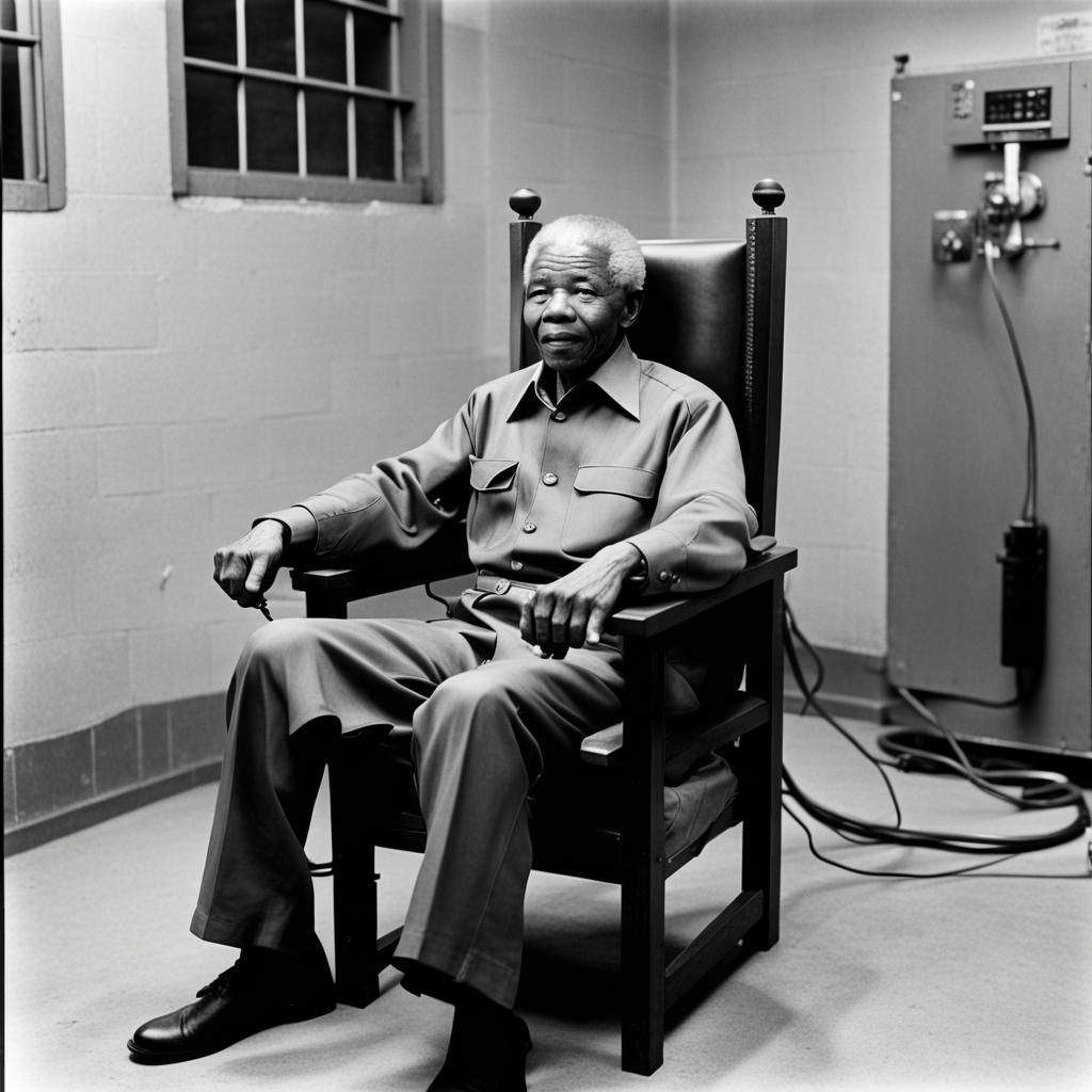 Nelson Mandela: Electric Chair in Prison