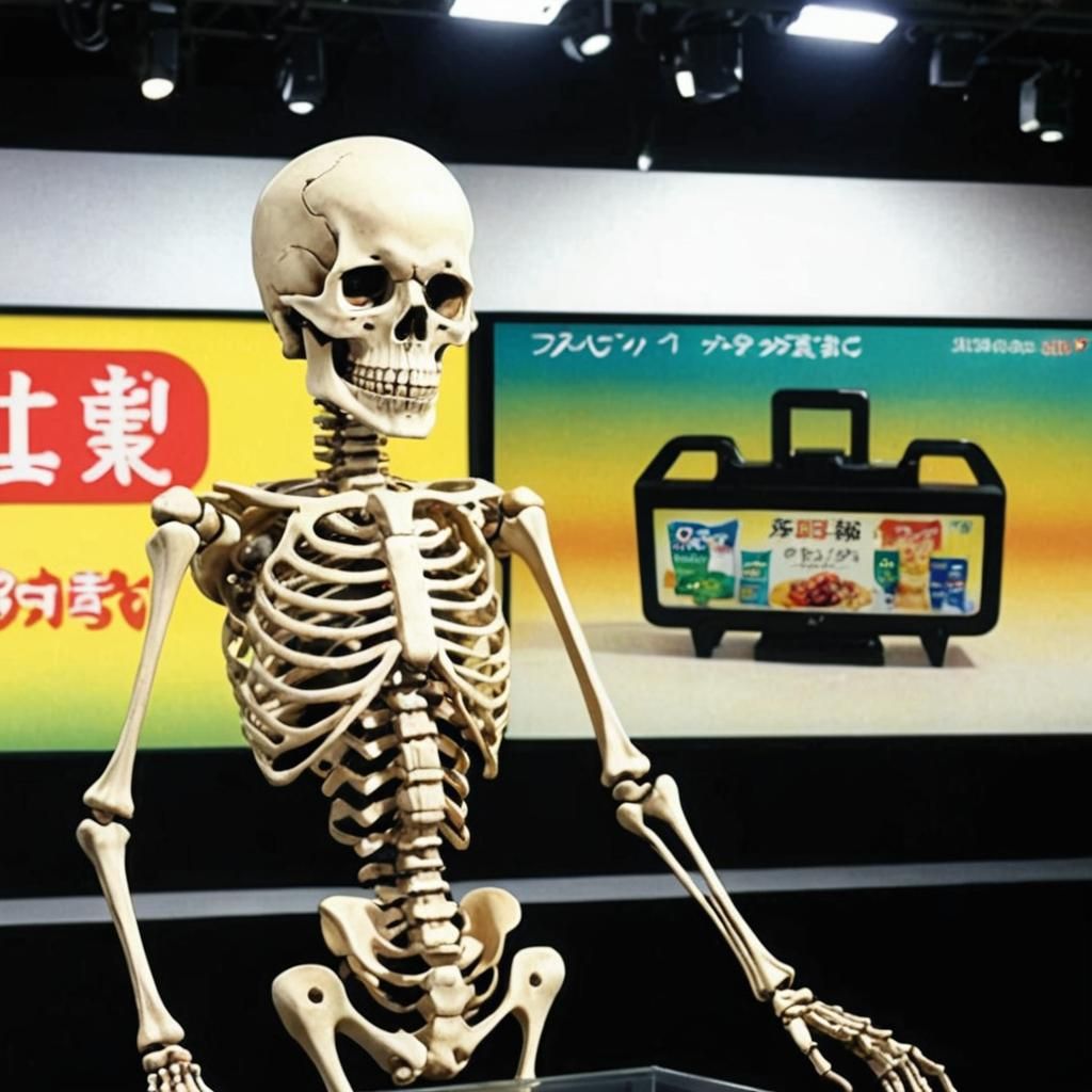 Celebrity Pitching Weight Loss in Japanese Infomercial