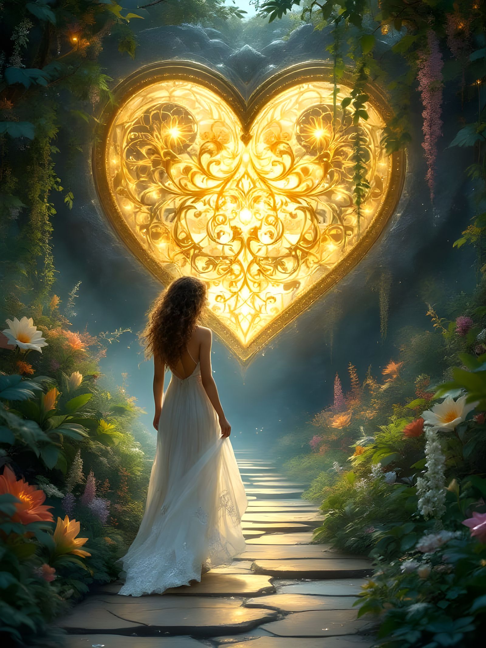 Surreal Fantasy Portal Reveals Enchanted Realm