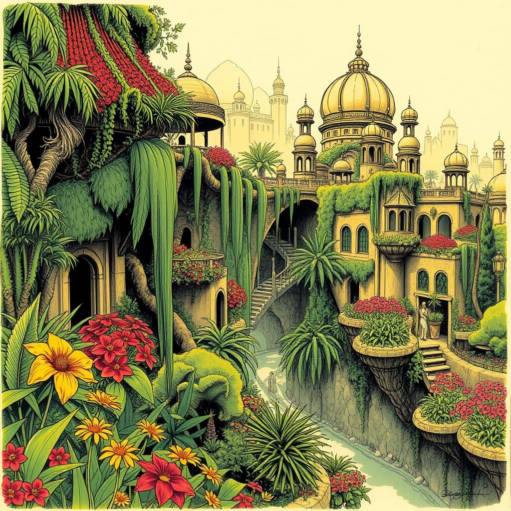The Hanging Gardens of Babylon