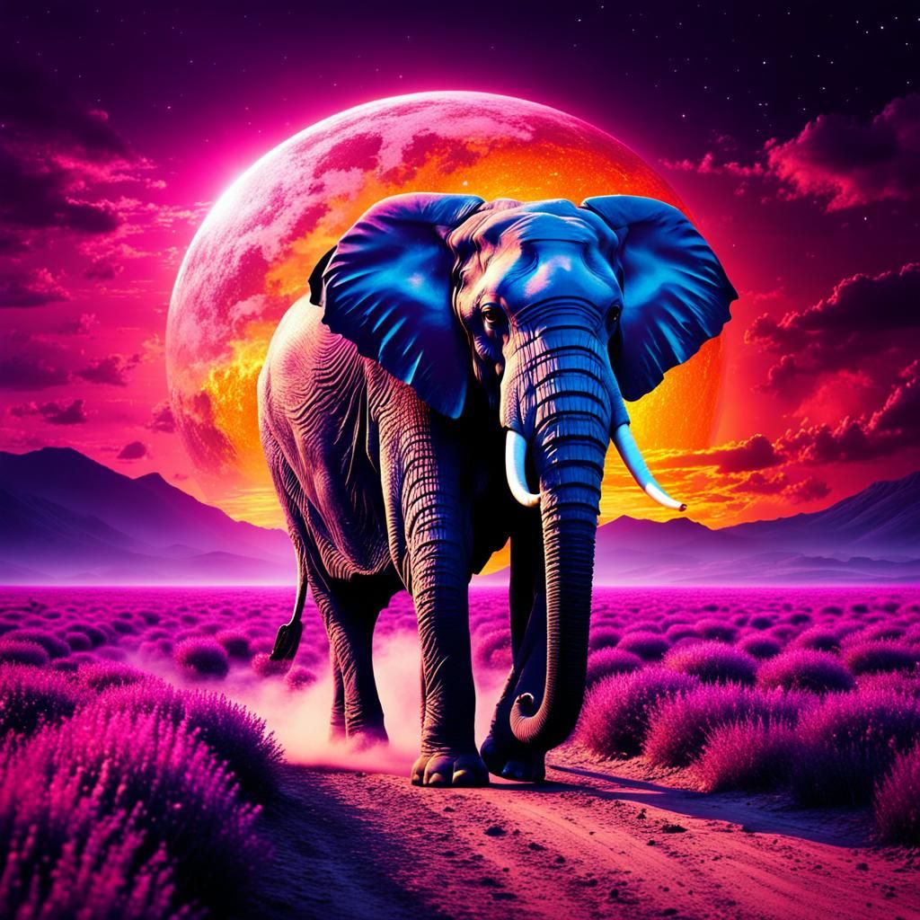 The elephant.