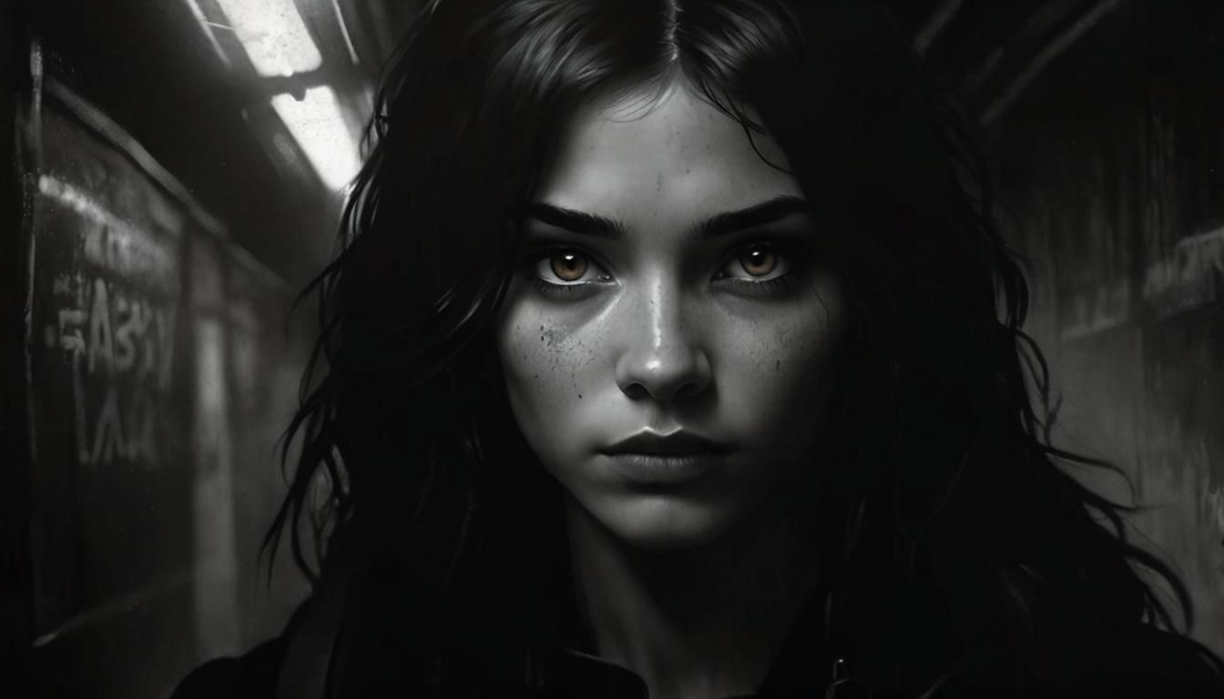 Urban Fantasy: Subway Girl Portrait