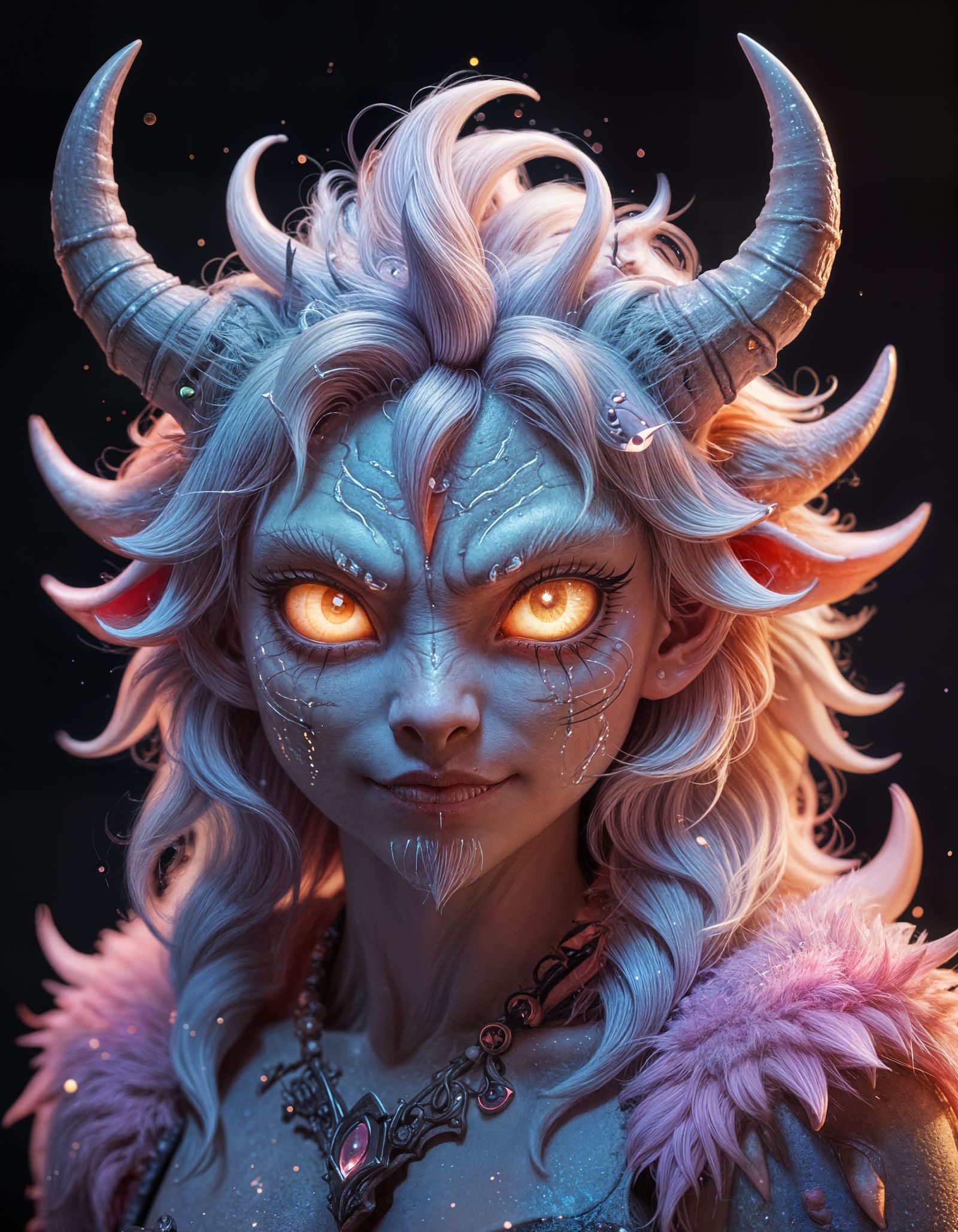 Kawaii Demon Illustration