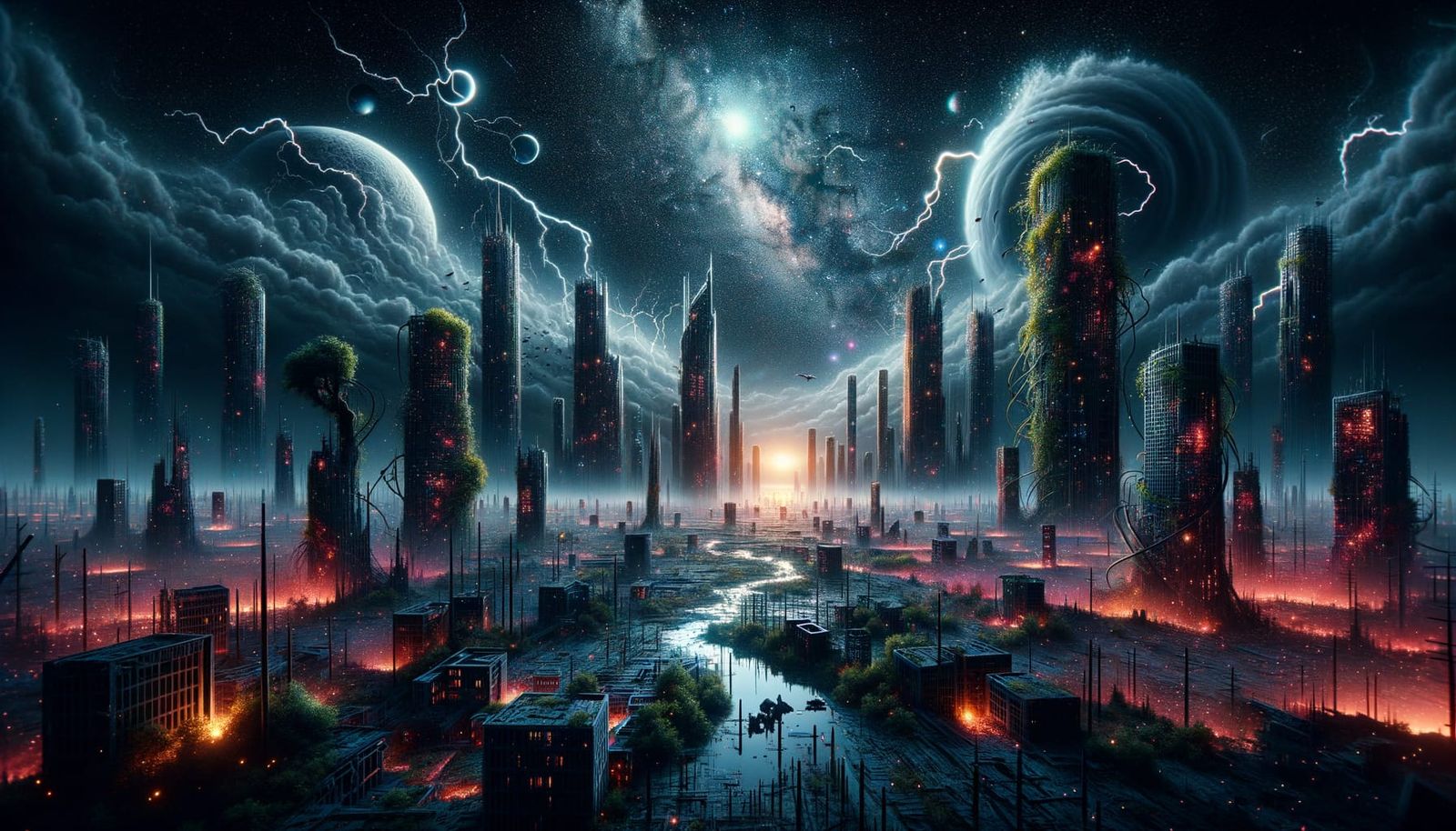 Forsaken Metropolis: Desolation and Doom in Hyper-Realistic ...