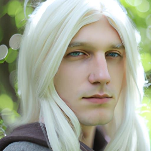 Young Wizard with Hourglass Eyes, Professional Photography