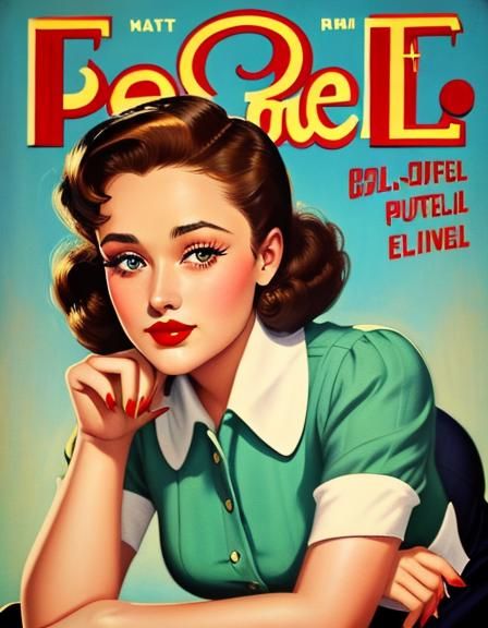 Ella Purnell / pin-up