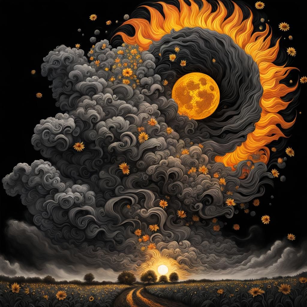 It's a Literal Sunflower!