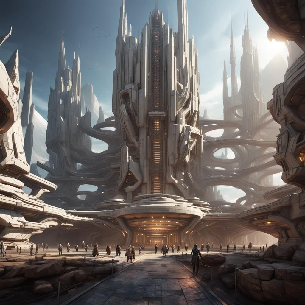 Otherworldly Citadel at Dimensional Convergence