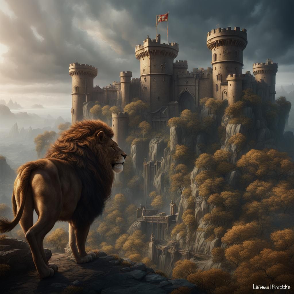 Richard the Lionhearted: Detailed Fantasy Concept Art