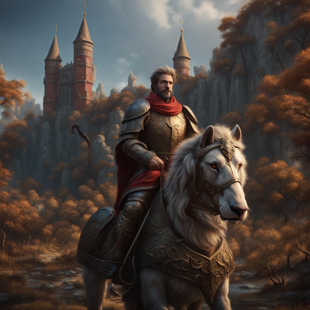 Richard the Lionhearted Matte Painting