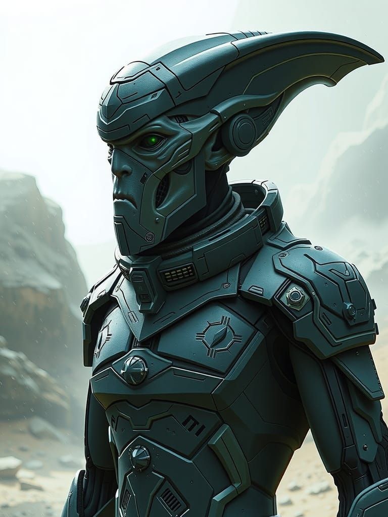 Cybernetic Space Elf Warrior