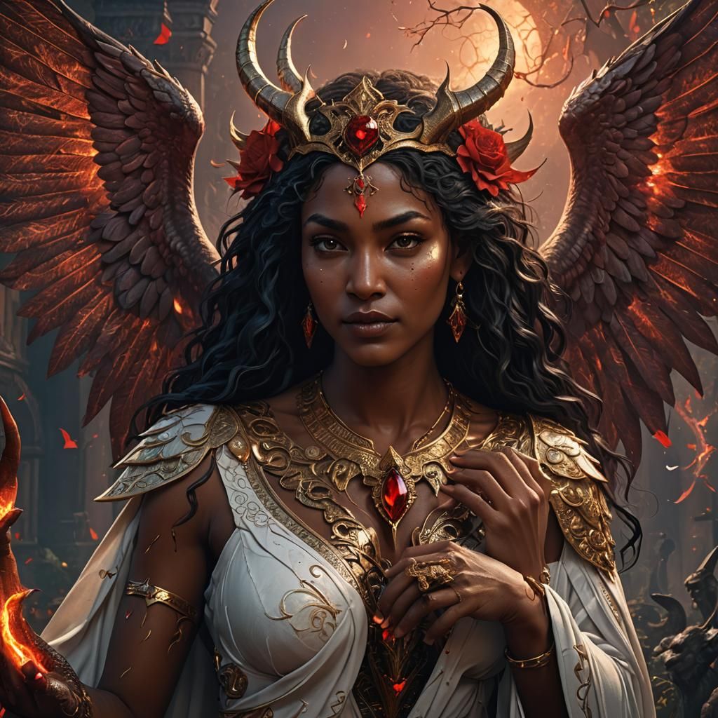 Goddess Affection: Detailed Fantasy Concept Art