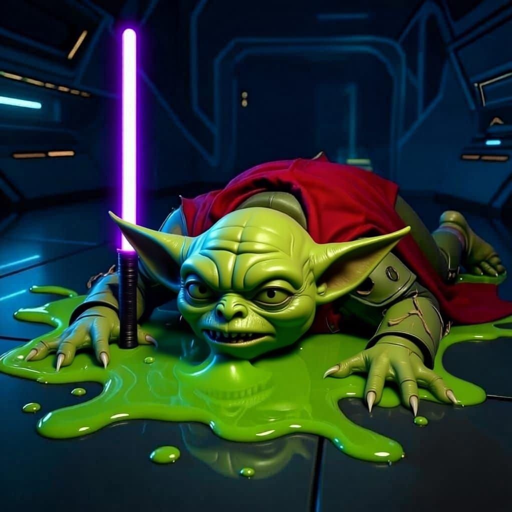 Demonic Abomination Emerges from Xenomorph