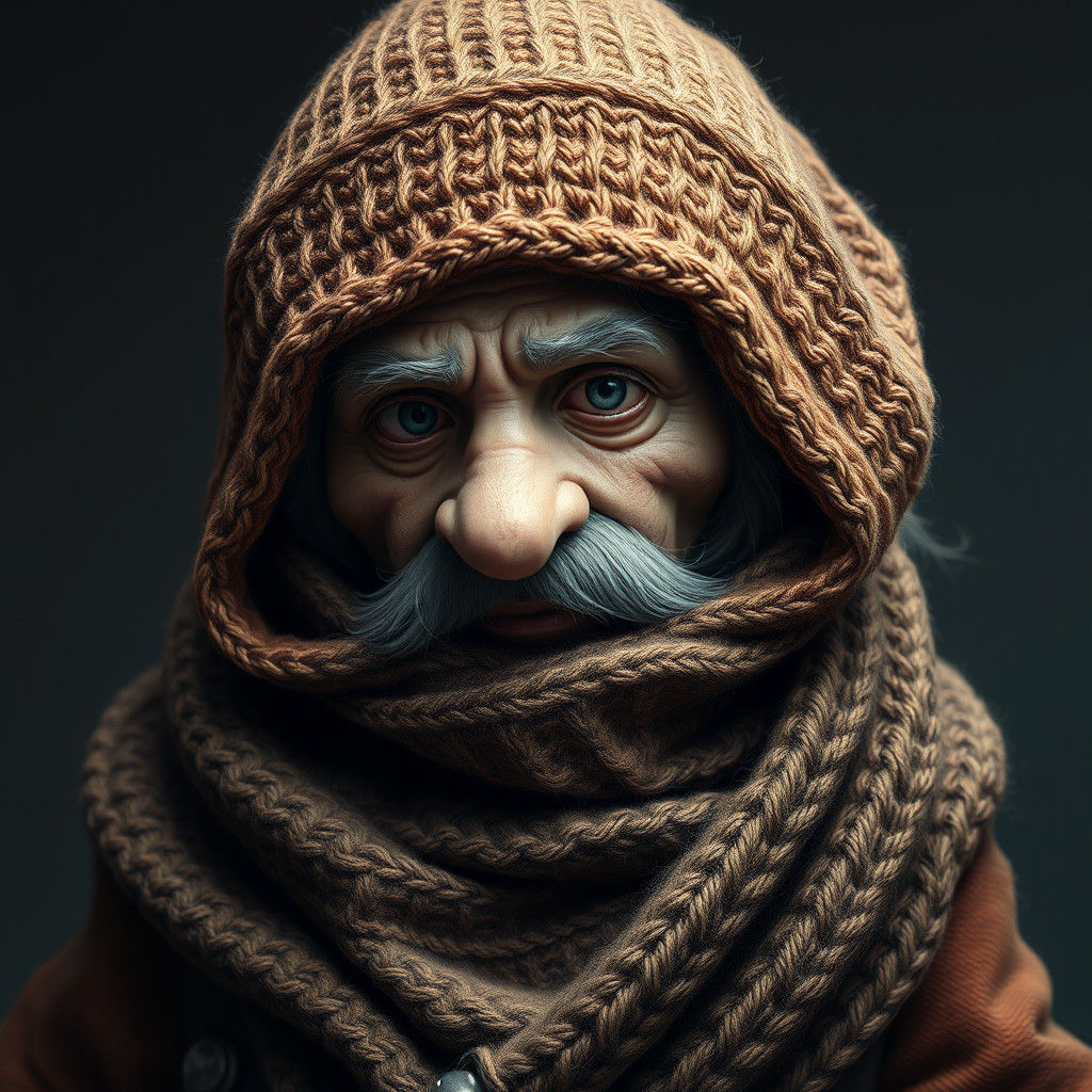 Dwarf Thief Portrait in Hyper-Realistic Style