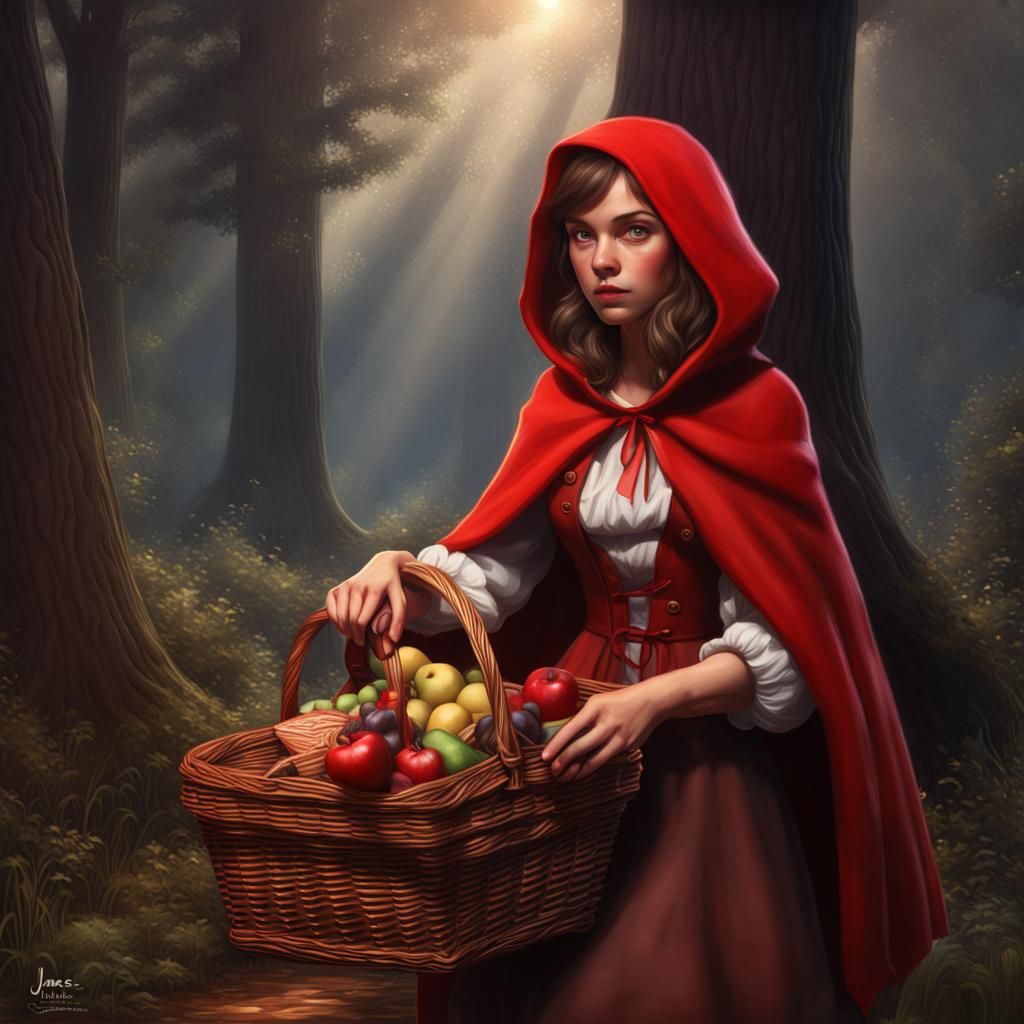 Little Red Riding Hood's Dramatic Journey