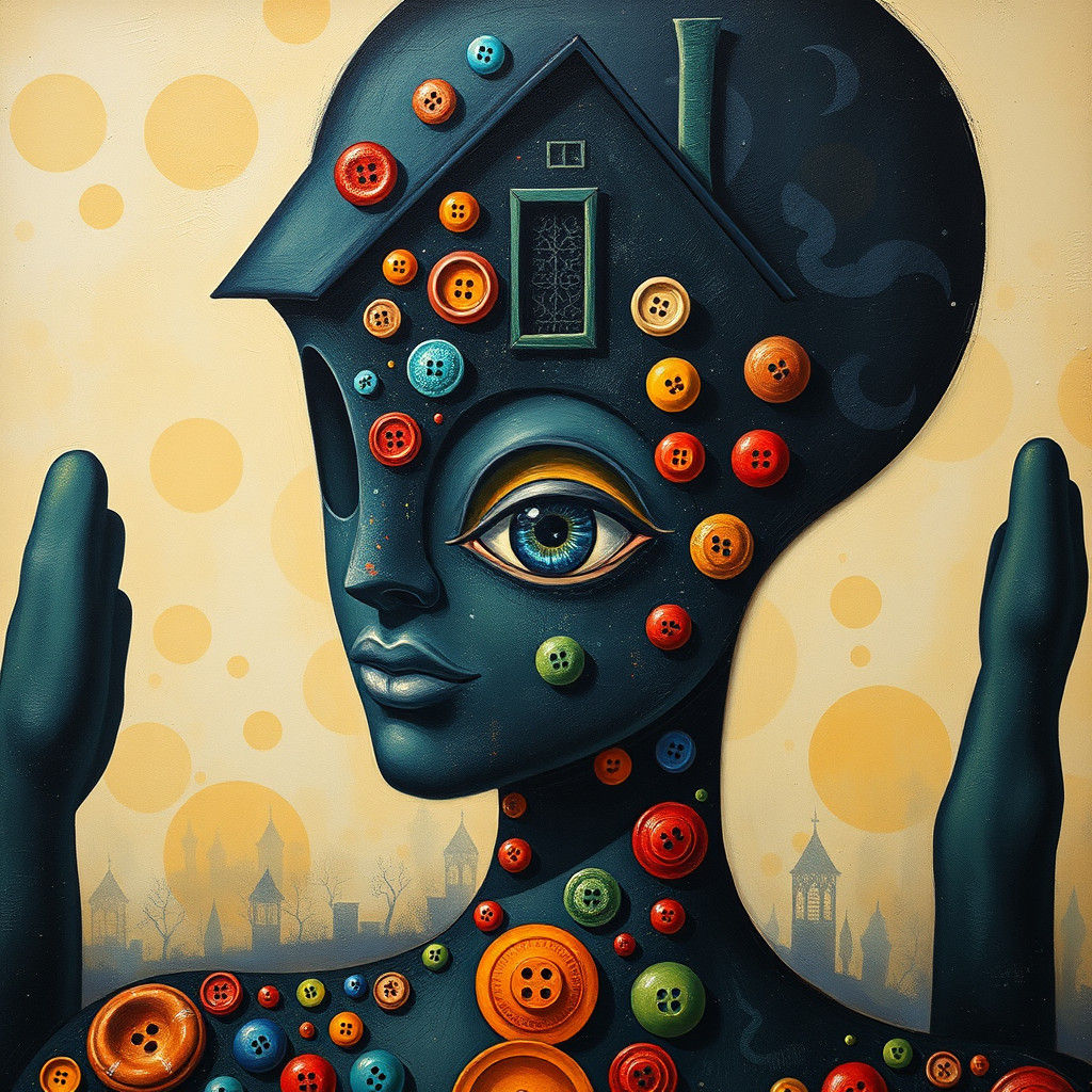 Abandoned House in Art Nouveau Style