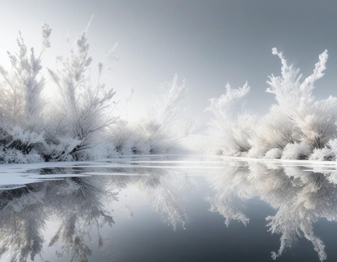 Ethereal Refinery Diver in Abstract Impressionist Style