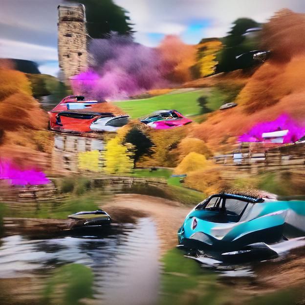 Forza Horizon 4: High-Speed Racing Scene
