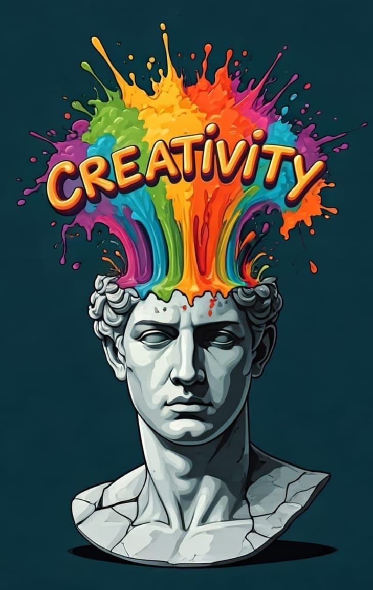 Surreal Pop Art Explosion of Creativity