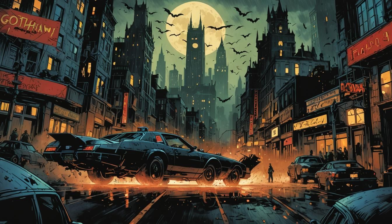 Tim Drake in Gotham: Comic Book Style