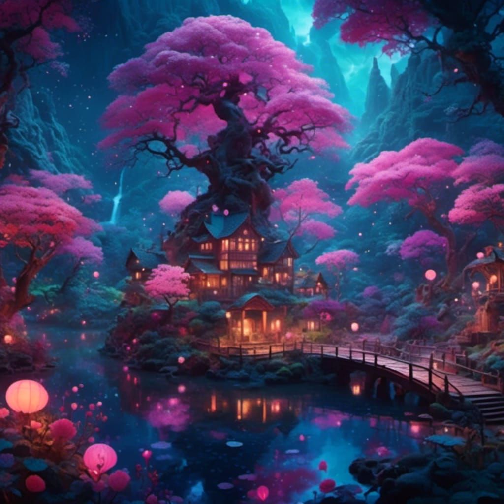 Outlaw Hideout in Dreamy Darkness