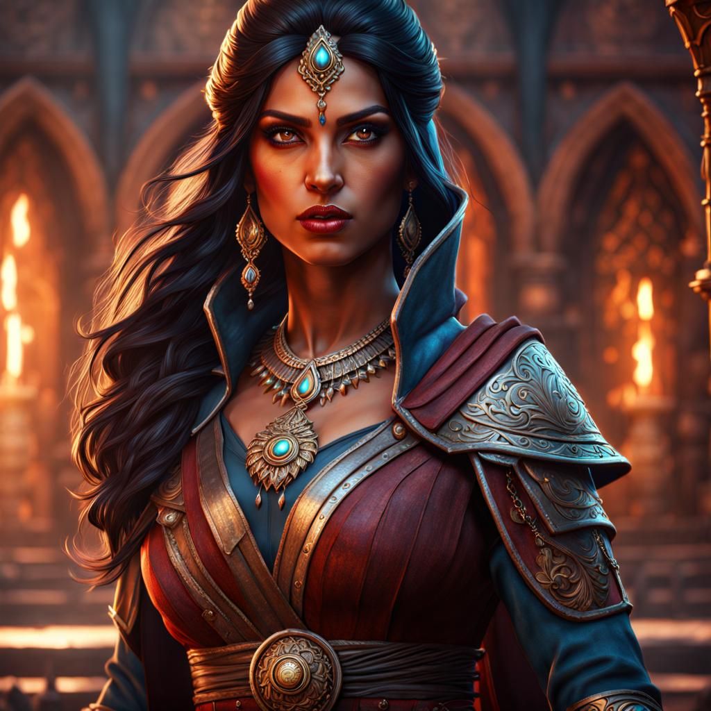 Indian female assassin