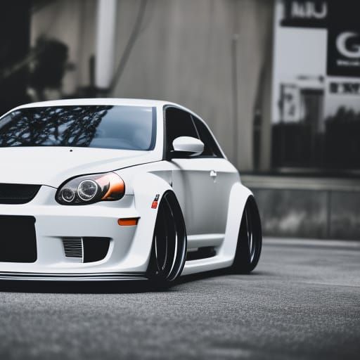 Custom VW Gol G3 with Liberty Walk Kit