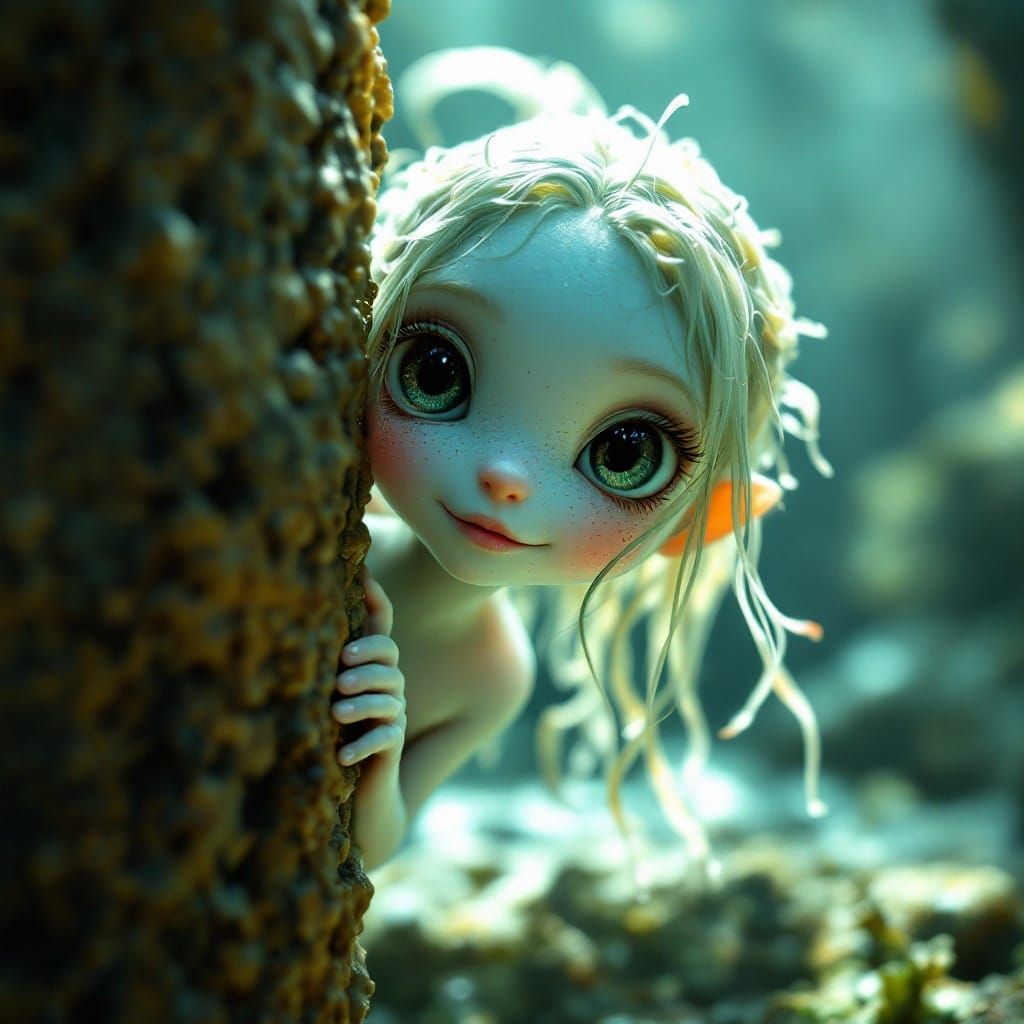 Underwater Kelp Nymph Peek