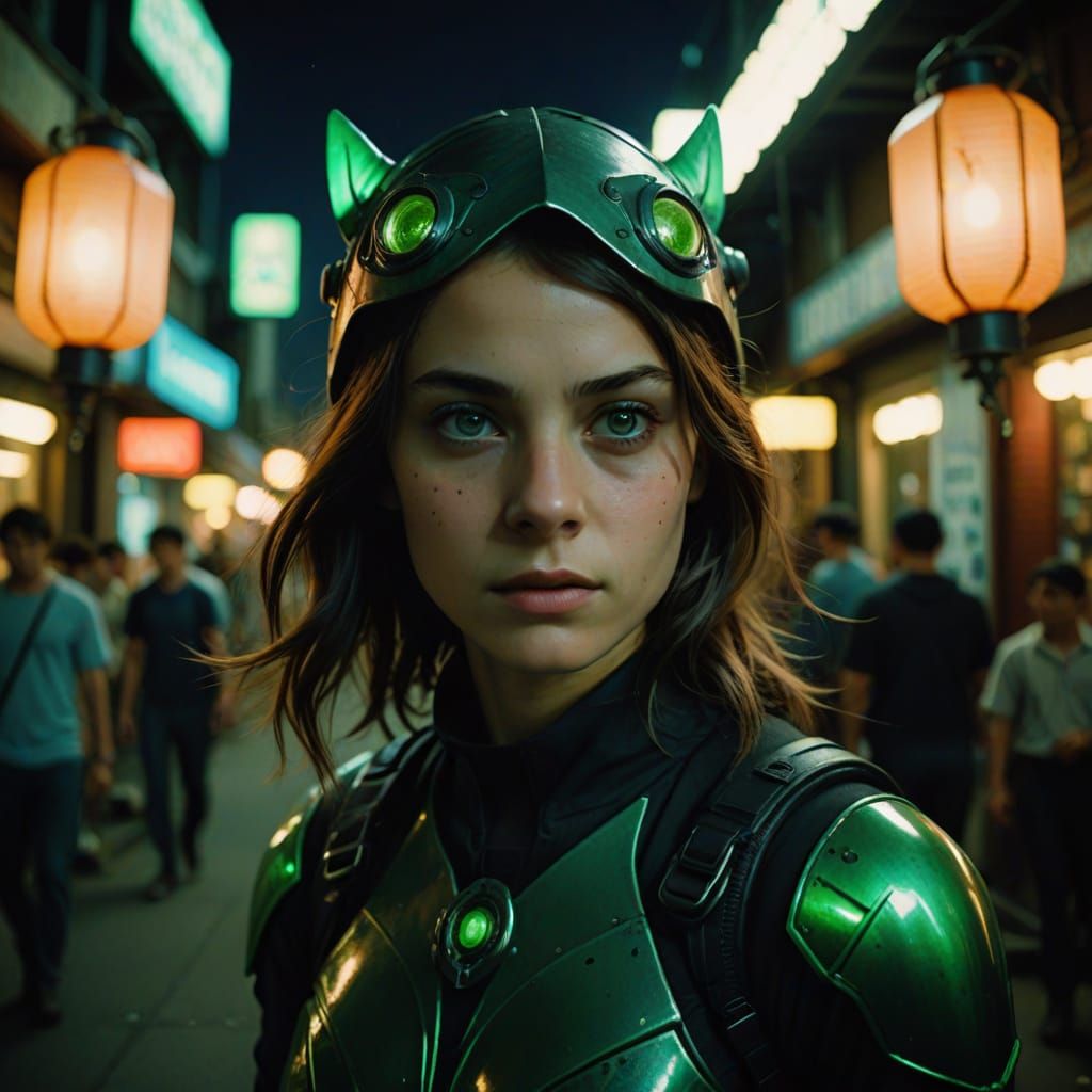 Australian Assassin in Lanternshark Costume: Cinematic Film ...