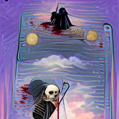 Death Tarot Card Illustration