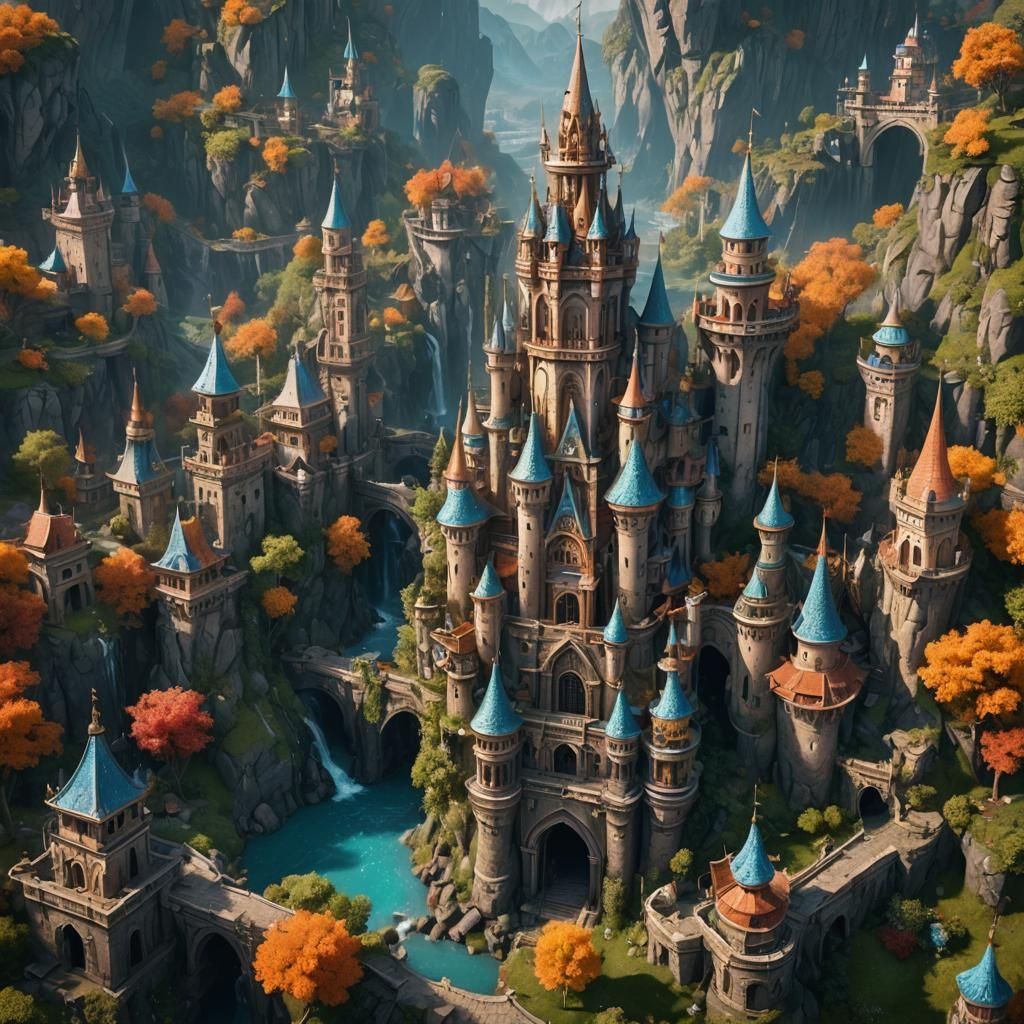 Wise Owl in Detailed Matte Painting