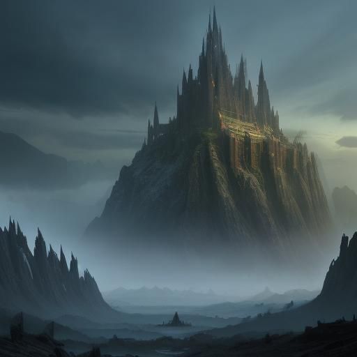 Cinematic Fantasy Landscape: A World Unveiled