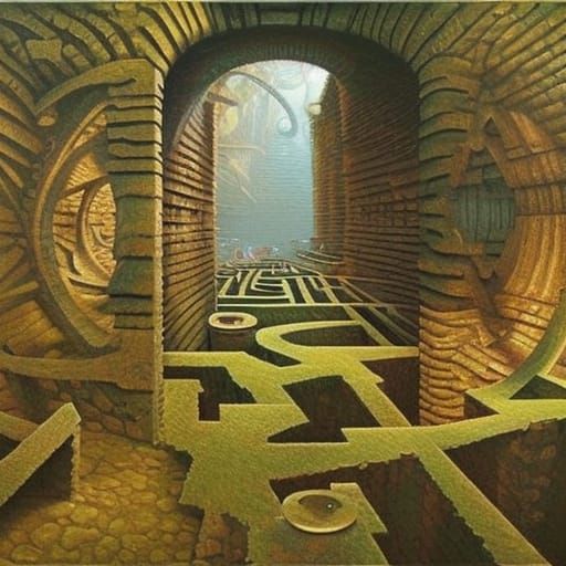 mind-bending puzzles, mazes, published