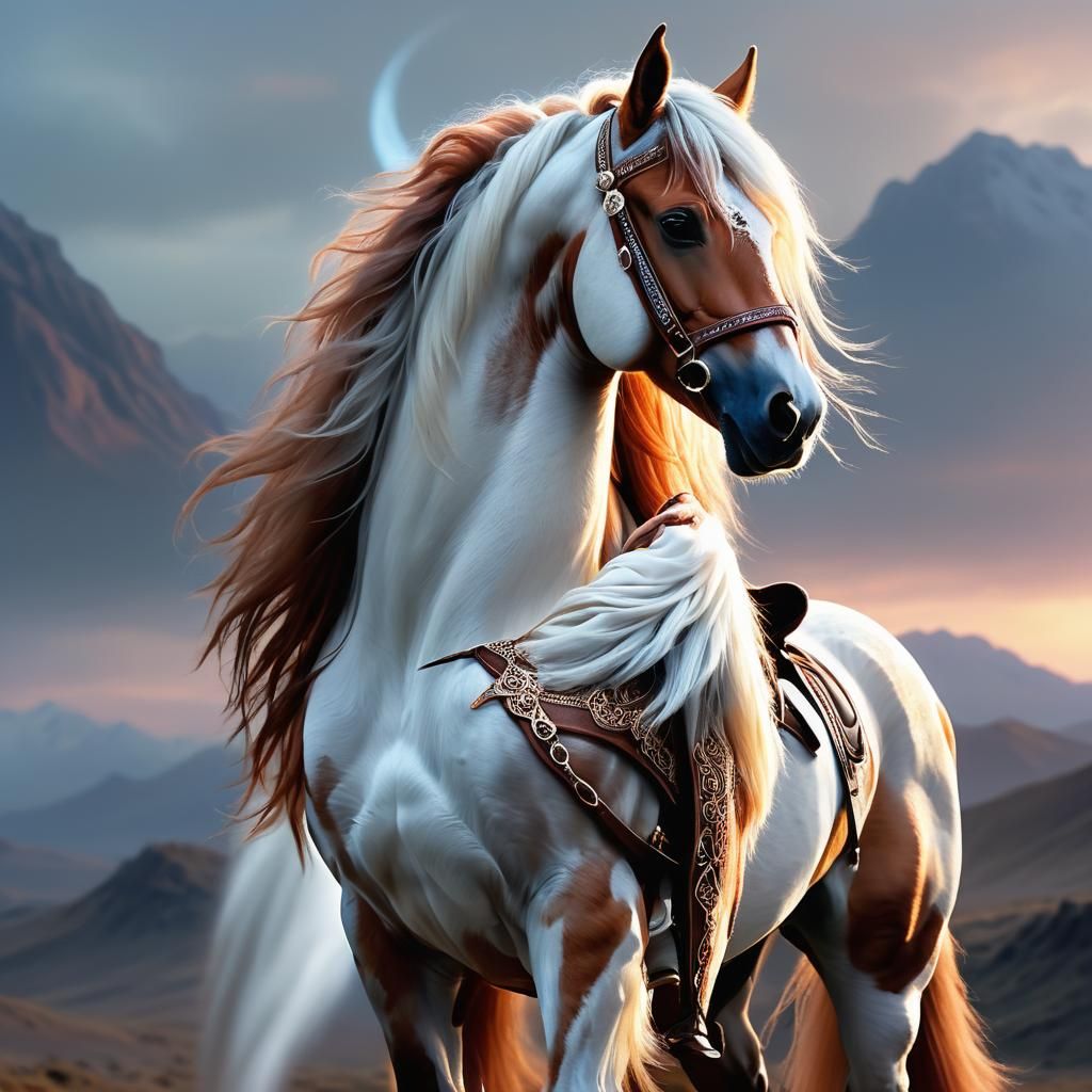 Majestic Centaur in Twilight, Renaissance Style