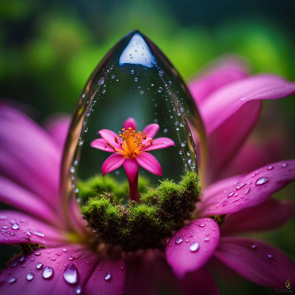 The magic drop of water