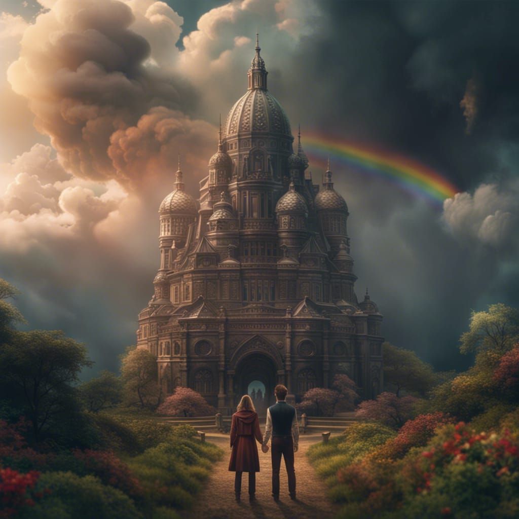 Dramatic Digital Painting of a Person