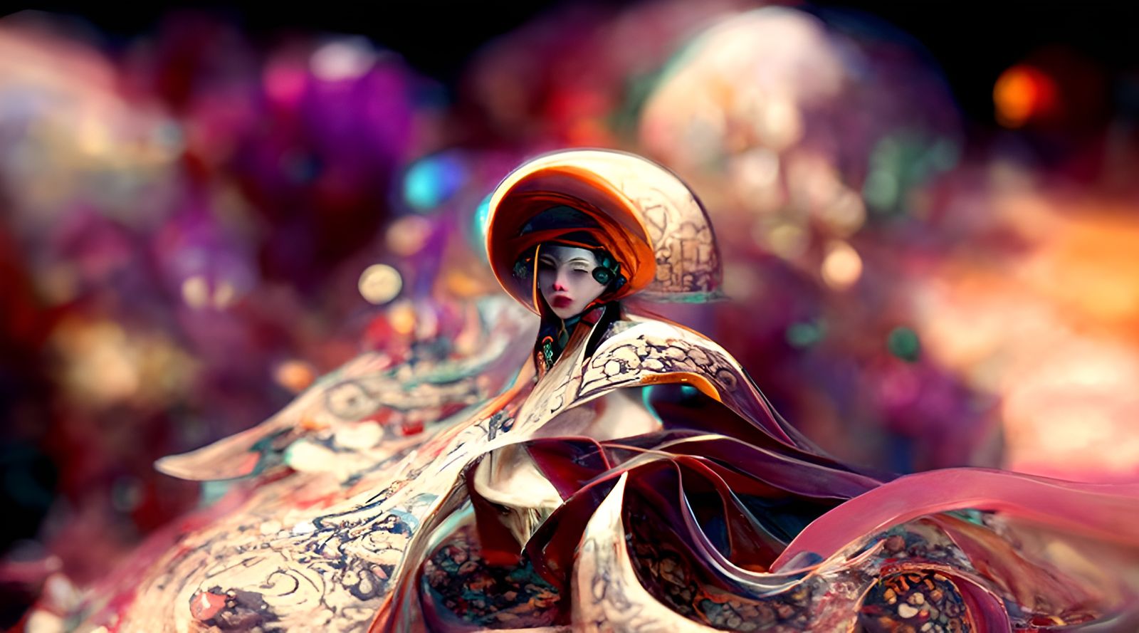 Pirate Queen: Zheng Yi Sao in Art Deco Style