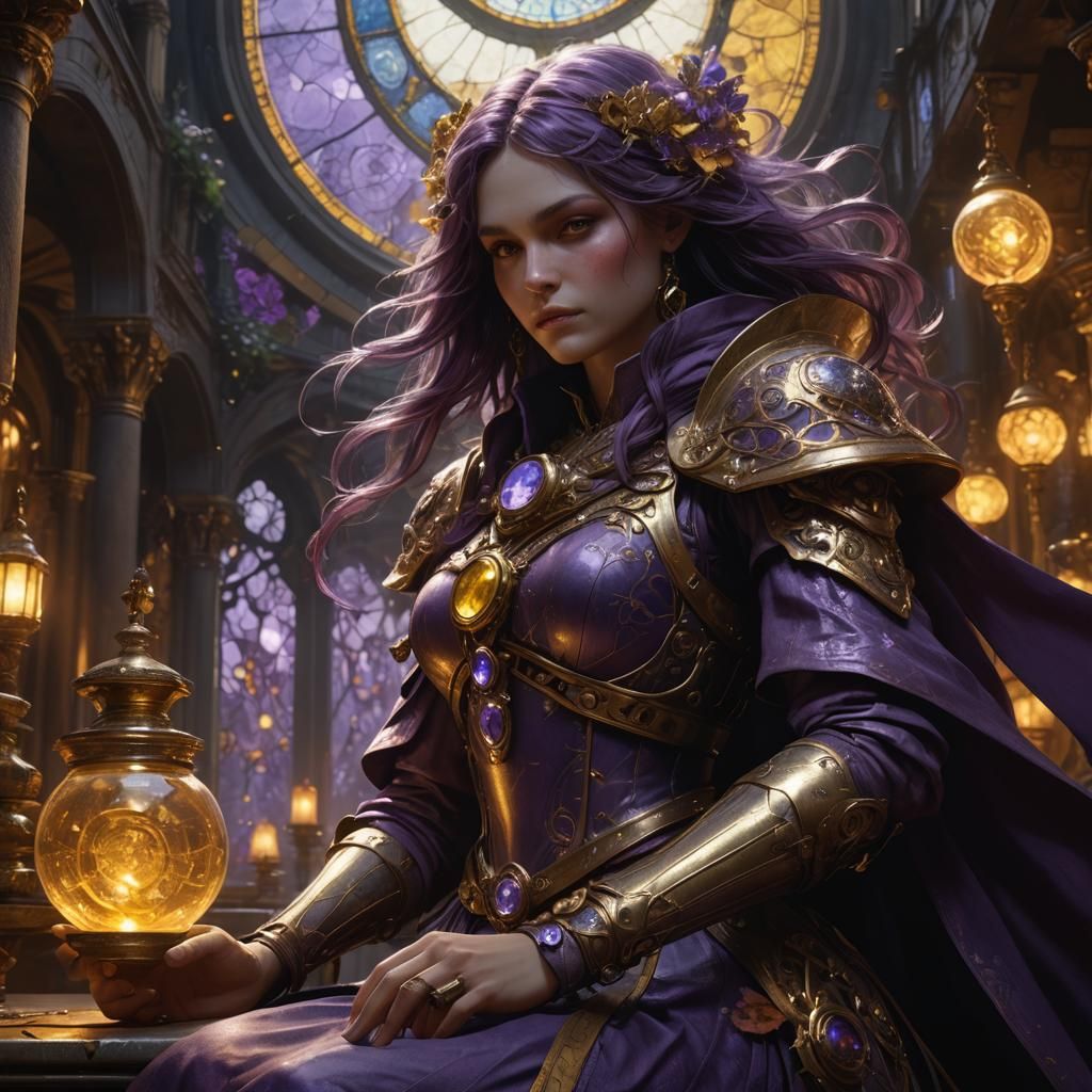 Dark Fantasy Alquimia Concept Art in 8k Resolution