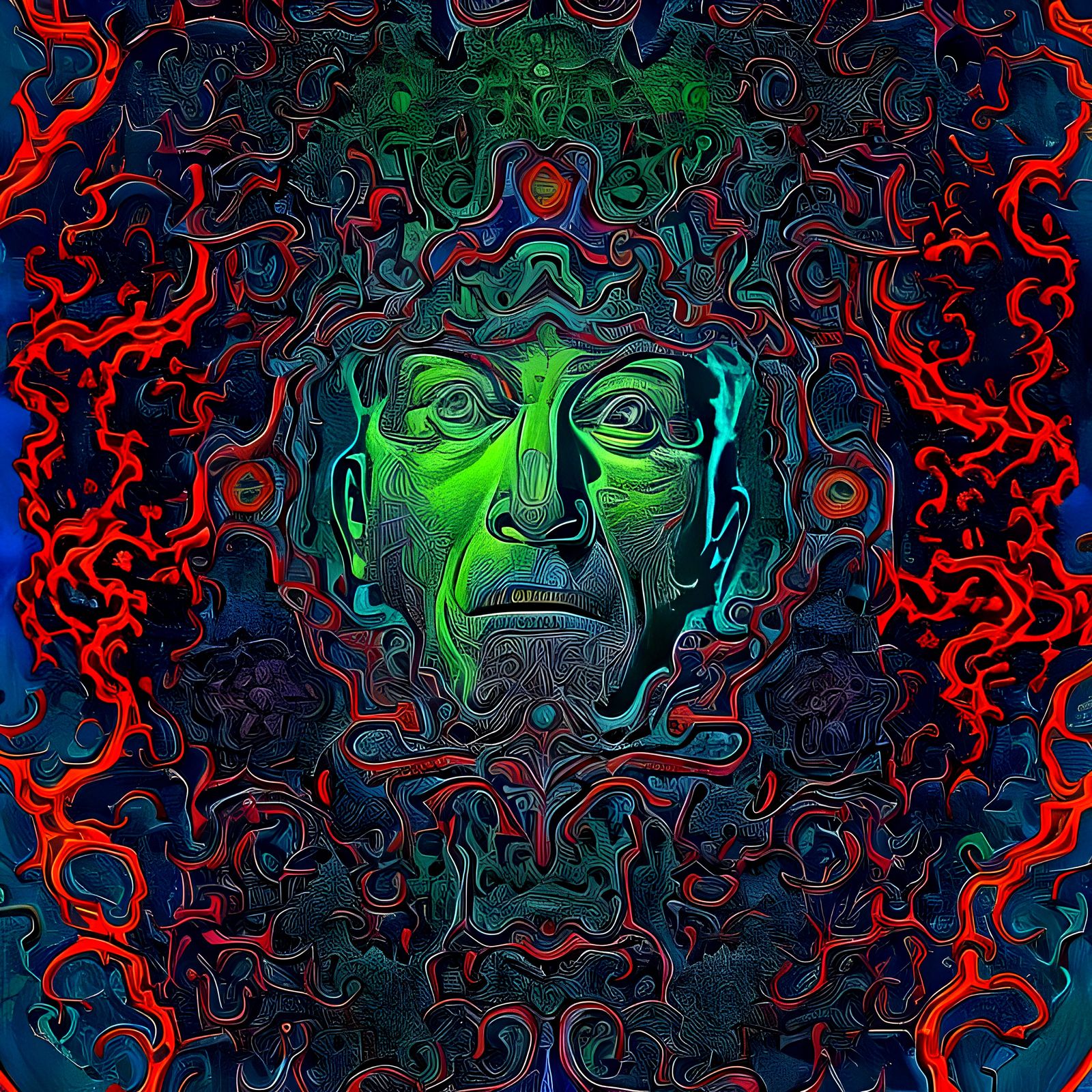 Lovecraft's Old Ones: Holographic Cosmic Illustration