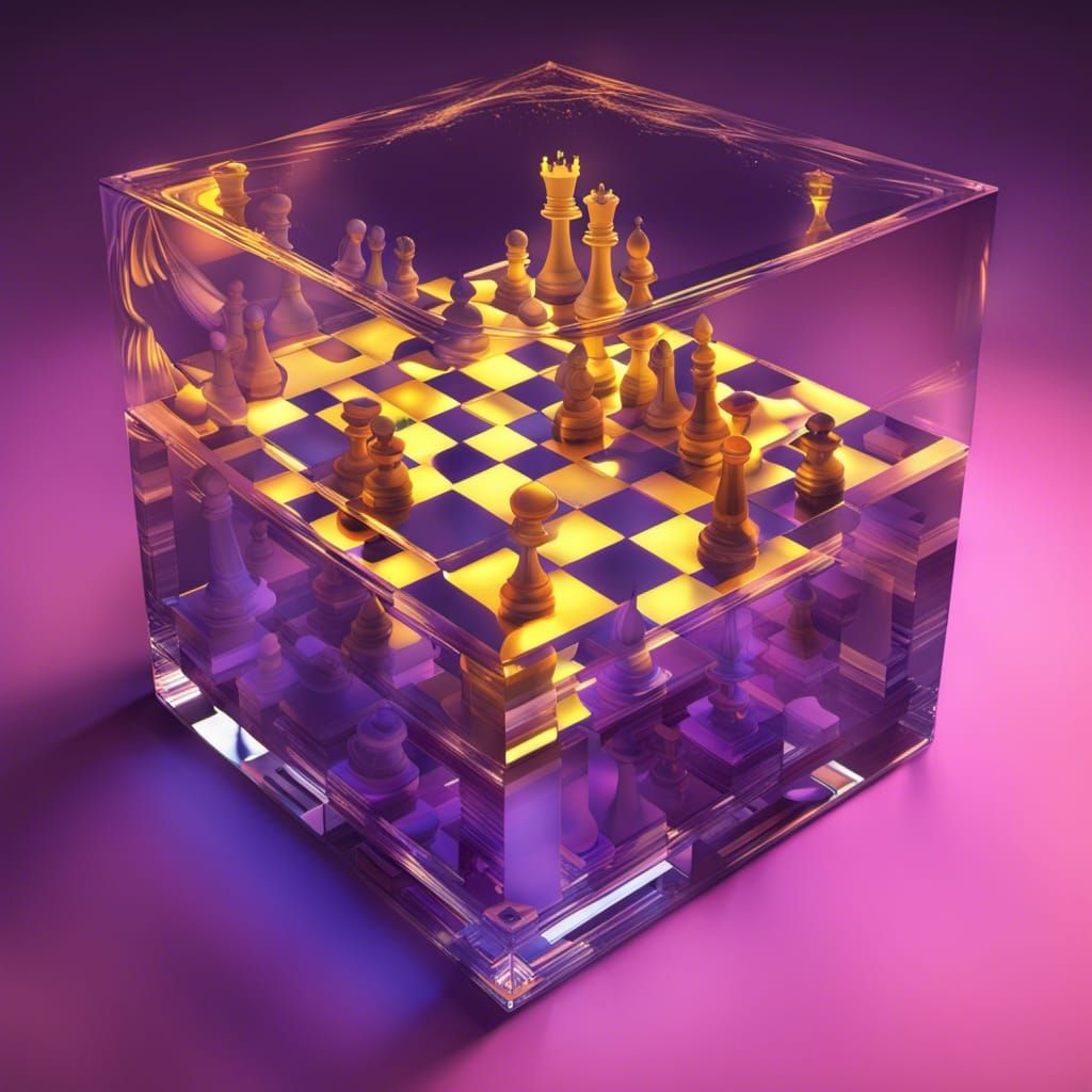 Floating Chess Set