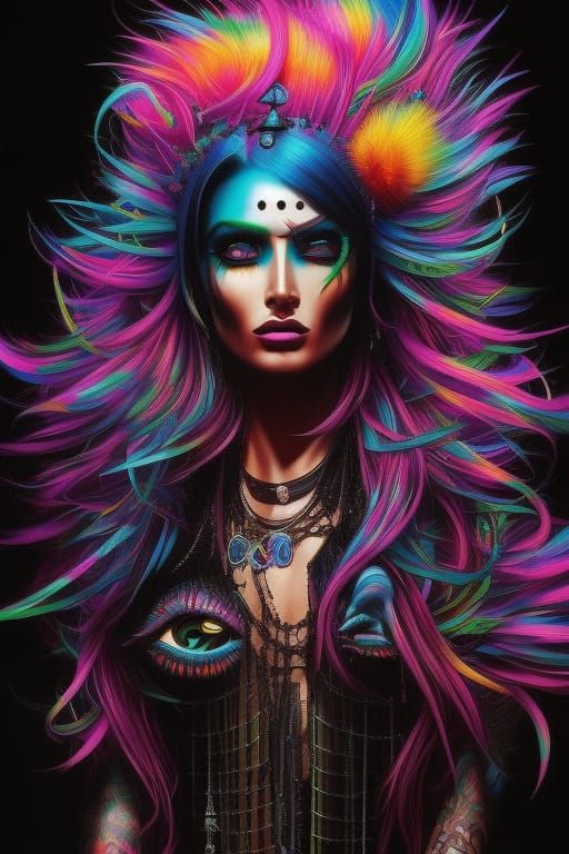 rock was  in her genes and punk was her religion
