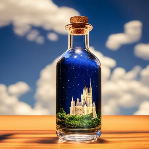 World in a bottle