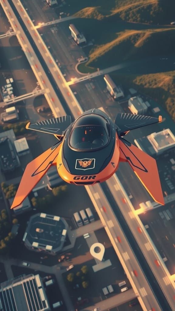 cyber tech sport hover-speeder