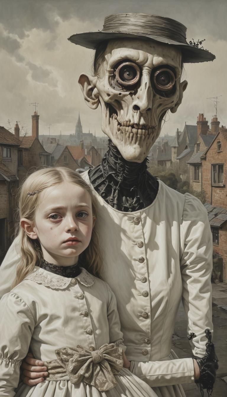 Filmic Photorealism: Surreal Gothic Art