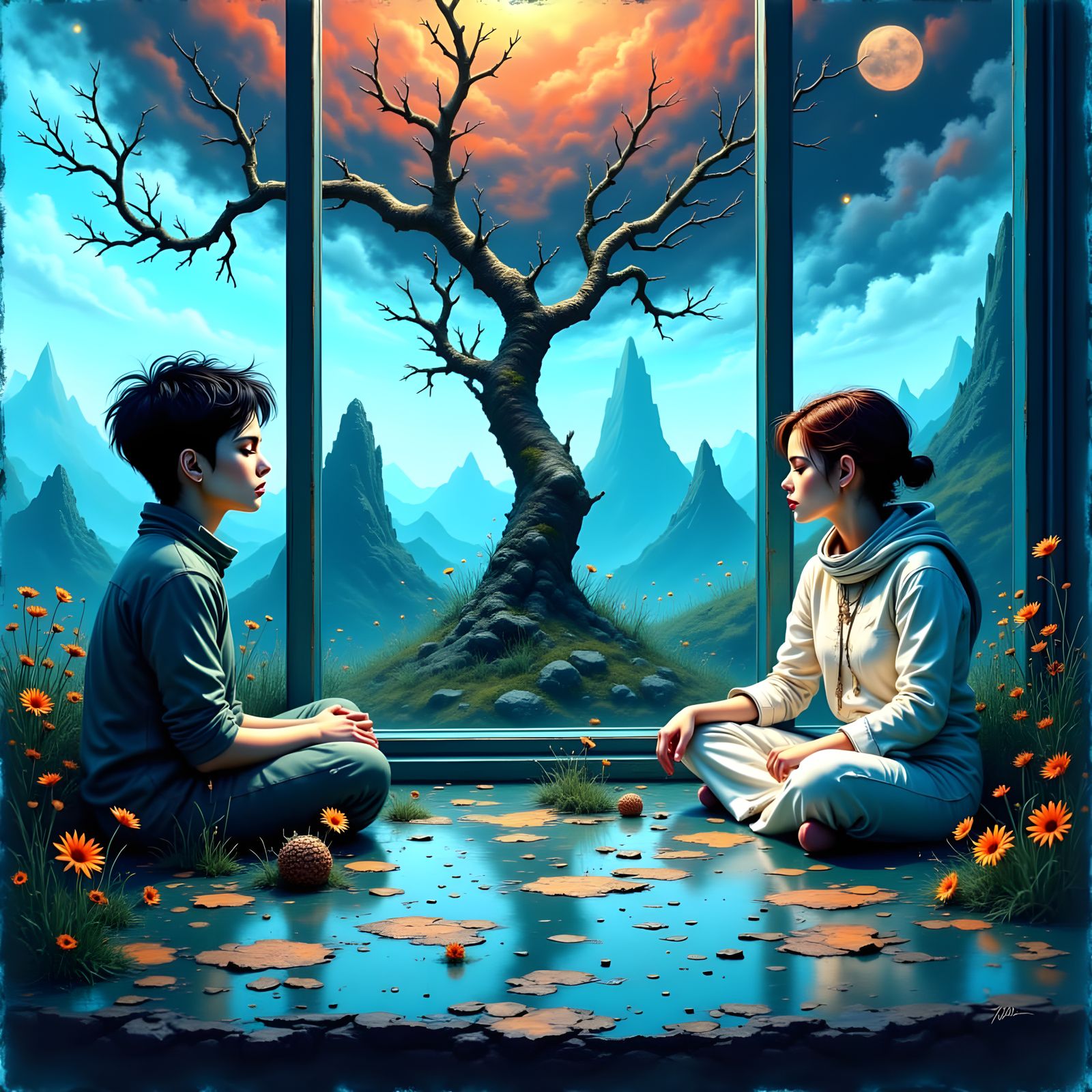 Ethereal Fantasy Abstract Concept Art in Unreal Engine