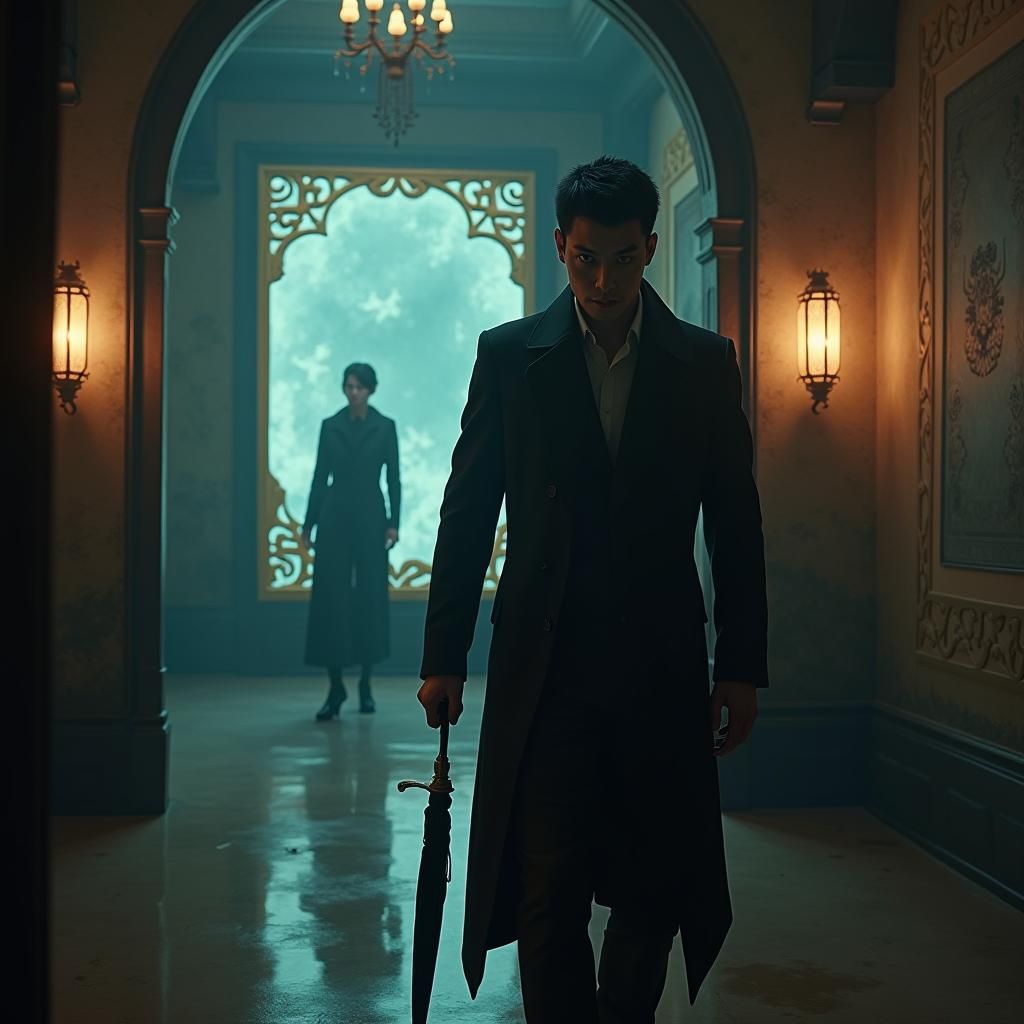 Frozen Fury: Lee Lim and the Mystical Mirror